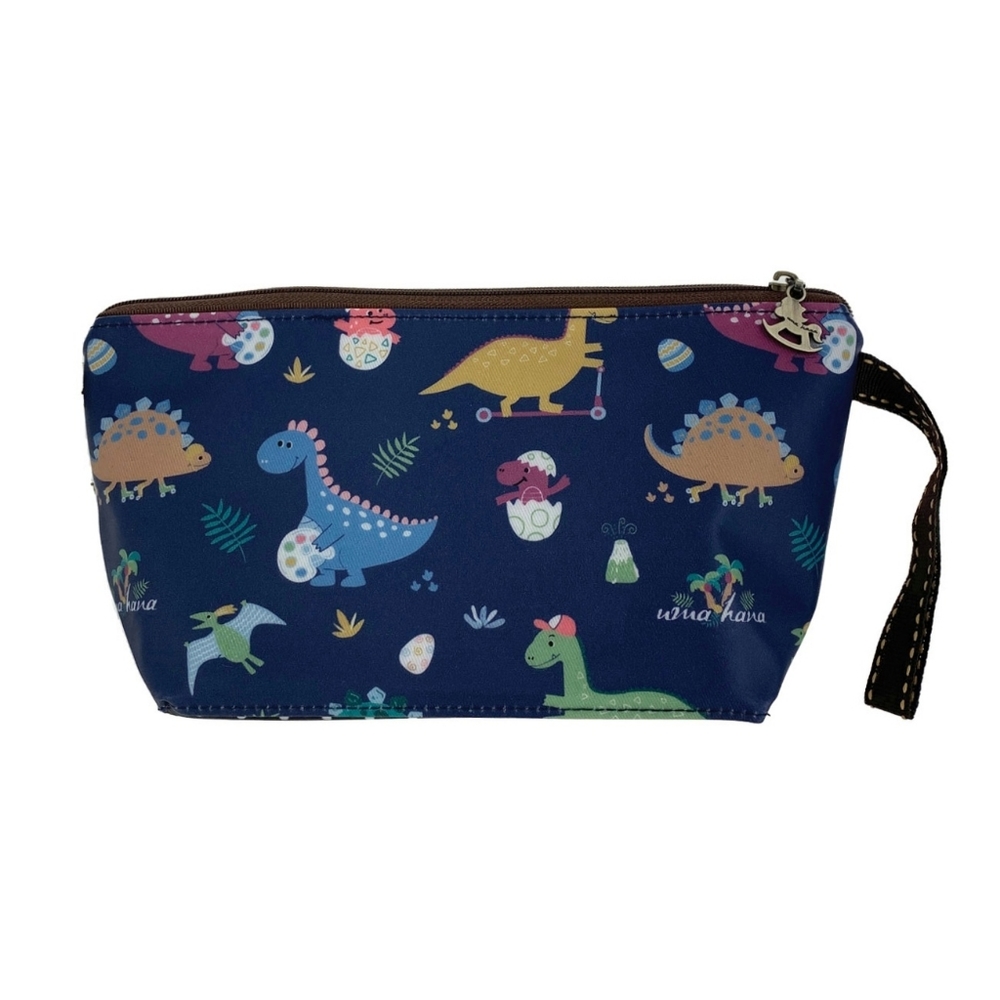 Waterproof Dinosaur Dumpling Cosmetic Makeup Bag